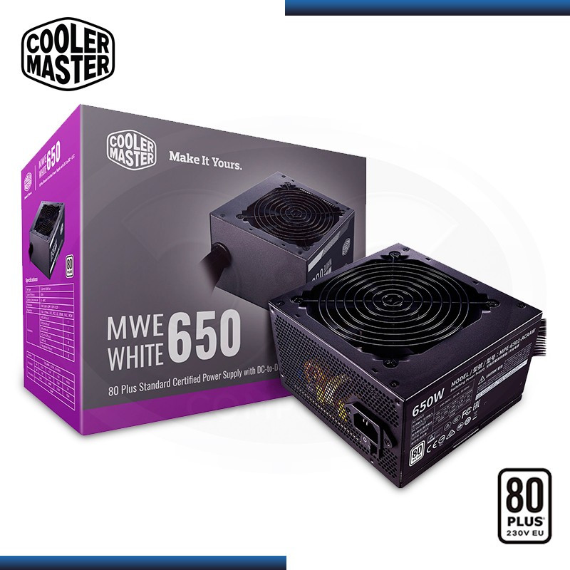 Compara Fuente Cooler Master Mwe W White Plus V