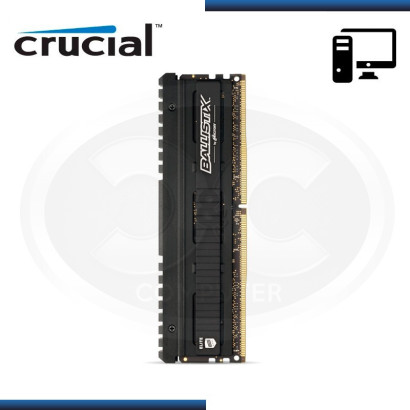 MEMORIA CRUCIAL BALLISTIX ELITE DDR4 8GB BUS 3466 MHZ 1.35V, MOD:BLE8G4D34AEEAK