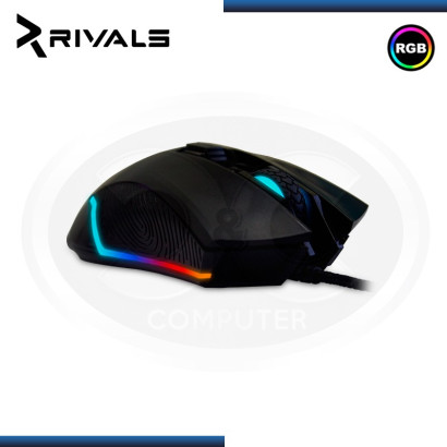 MOUSE GAMER RIVALS SPECTRUM RGB GOLD PLATED 4000 DPI / USB