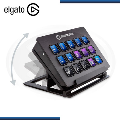 CONTROLADOR P/ CONTENIDO EN DIRECTO EL GATO STREAM DECK , 15 TECLAS LCD PERSONALIZADAS ( N/P : 10GAA9901 )