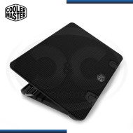 COOLER NOTEBOOK COOLER MASTER NOTEPAL ERGOSTAND IV | FAN 140MM | USB x4 | TIRA LED BLUE (PN: R9-NBS-E42K-GP )