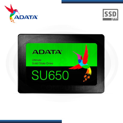 DISCO DURO SOLIDO ADATA ULTIMATE SU650 480GB | SATA3 6GB/S | 2.5" (PN: ASU650SS-480GT-R )