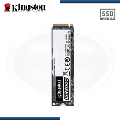 DISCO SOLIDO KINGSTON KC2000 | 500GB | M.2 | 2280 | PCIE NVME GEN 3.0 x4 (N/P SKC2000M8/500G )