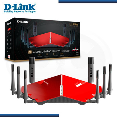 ROUTER INALAMBRICO D-LINK DIR-895L AC 5300 TRI BAND, GIGABIT , USB 3.0 (G. D-LINK)