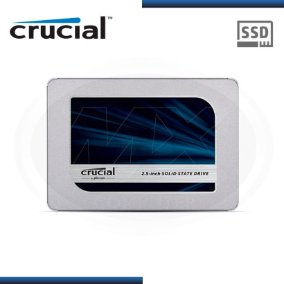 DISCO SOLIDO CRUCIAL MX500 2TB SATA 6GB/s | 2.5" | 7MM (C/ADAPTADOR 9.5MM) (N/P CT2000MX500SSD1)