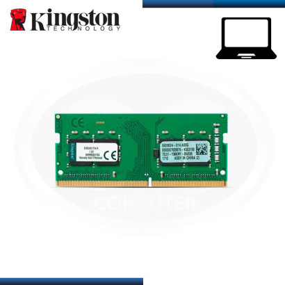 MEMORIA SODIMM KINGSTON KVR DDR4 4GB BUS 2400 MHz (N/P KVR24S17S6/4 )