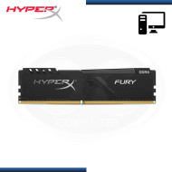 MEMORIA 4GB DDR4 HYPERX FURY BLACK BUS 2666MHZ (PN:HX426C16FB3/4)