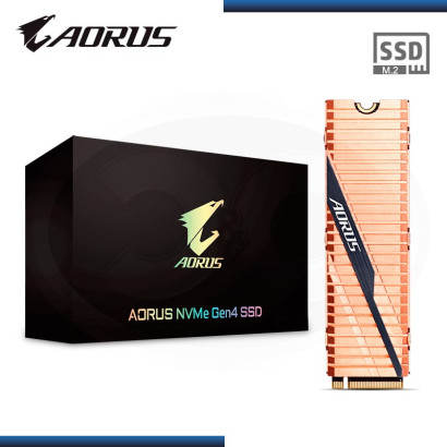 DISCO SOLIDO GIGABYTE AORUS RGB | 500 GB NVME M.2 2280 | PCI x4 (PN: GP-ASM2NE6500GTTD )