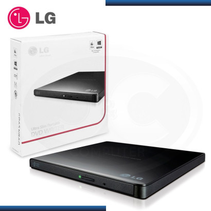 GRABADOR DVD EXTERNO ULTRA SLIM LG GP65NB60 NEGRO USB 3.0