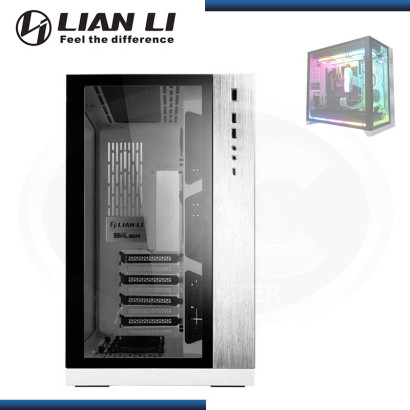 CASE LIAN LI PC-011 | DYNAMIC WHITE | x3 FAN RGB | VIDRIO TEMPLADO | USB-C (PN: G99.011DW.00 )
