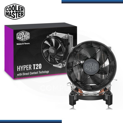 COOLER  P/ PROCESADOR COOLER MASTER HYPER T20 (PN: RR-T20-20FK-R1 )