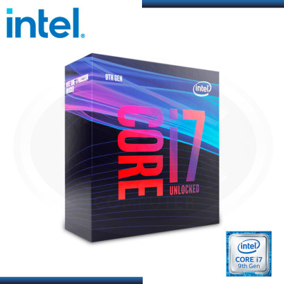 PROCESADOR INTEL CORE I7-9700K, 3.60 GHZ, 12MB CACHE L3, LGA1151,