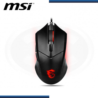 MOUSE GAMING MSI CLUTCH GM08 | 4200 DPI | BLACK USB (PN:S120401800CLA)