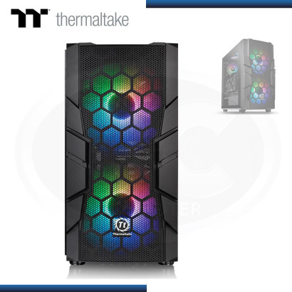 CASE THERMALTAKE COMMANDER C33 TG ARGB S/FUENTE USB 3.0 BLACK  (PN:CA-1N4-00M1WN-00)