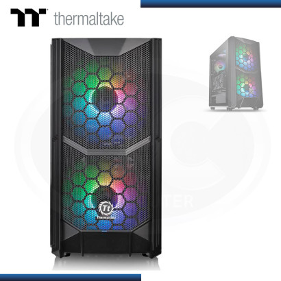 CASE THERMALTAKE COMMANDER C35 TG ARGB S/FUENTE USB 3.0 BLACK (PN:CA-1N6-00M1WN-00)