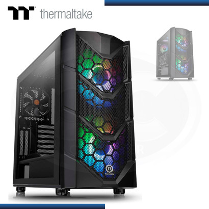 CASE THERMALTAKE COMMANDER C36 TG ARGB S/FUENTE USB 3.0 BLACK  (PN: CA-1N7-00M1WN-00 )