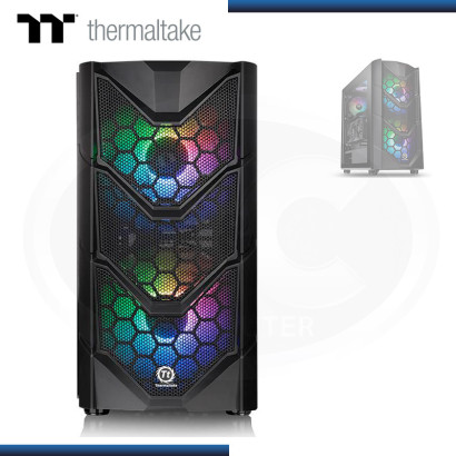 CASE THERMALTAKE COMMANDER C36 TG ARGB S/FUENTE USB 3.0 BLACK  (PN: CA-1N7-00M1WN-00 )