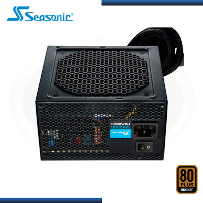 FUENTE PODER SEASONIC S12 III 550W 80 PLUS BRONZE (N/P SSR-550GB3 )