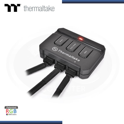 COOLER THERMALTAKE RIING 12 RGB TRIPLE PACK 120 X 120 X 25 mm (PN: CL-F042-PL12SW-B )