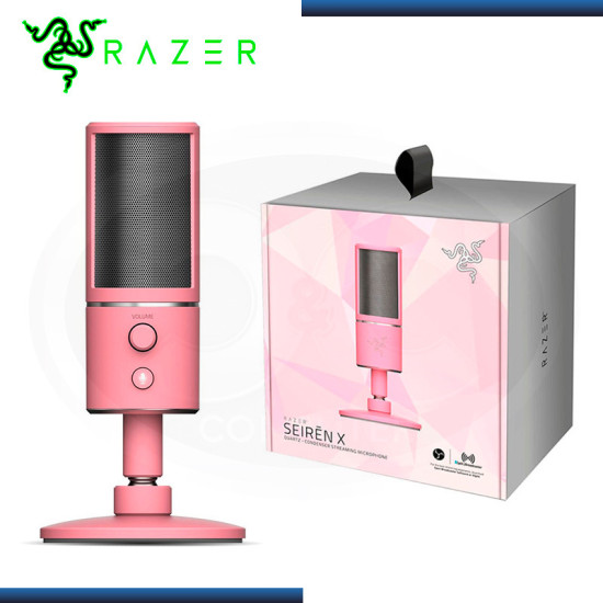 MICROFONO RAZER SEIREN X QUARTZ PINK USB (PN:RZ19-02290300-R3M1)