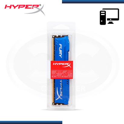 MEMORIA KINGSTON HYPERX FURY BLUE DDR3 4GB 1333MHz | CL9 (NP: HX313C9FB/4 )
