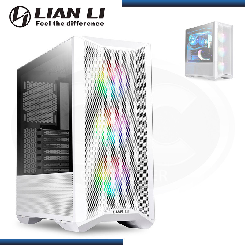 CASE LIAN LI LANCOOL II MESH ARGB WHITE SIN FUENTE VIDRIO TEMPLADO USB 3.2/USB 3.1