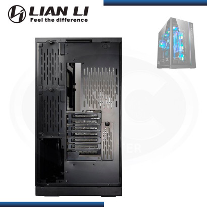CASE LIAN LI PC-011 DYNAMIC XL ROG CERTIFIED BLACK ARGB VIDRIO TEMPLADO SIN  FUENTE USB