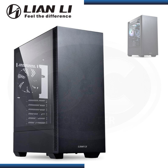 CASE LIAN LI LANCOOL 205 BLACK VIDRIO TEMPLADO SIN FUENTE USB 3.0