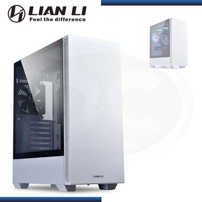 CASE LIAN LI LANCOOL 205 WHITE VIDRIO TEMPLADO SIN FUENTE USB 3.0