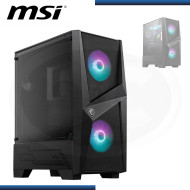 CASE MSI MAG FORGE 100R SIN FUENTE VENTANA VIDRIO TEMPLADO USB 3.2