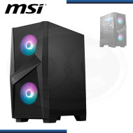 CASE MSI MAG FORGE 100R SIN FUENTE VENTANA VIDRIO TEMPLADO USB 3.2