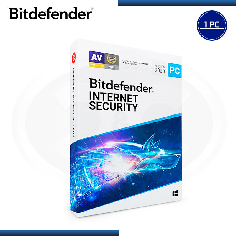 BITDEFENDER INTERNET SECURITY 2020 1 PC (PROMO 2PCS) 1 AÑO + 3 MESES (PN:B11020050)