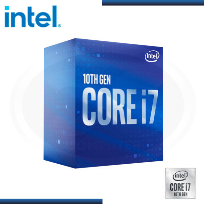 PROCESADOR INTEL CORE I7-10700F 2.90GHZ/16MB LGA1200 (PN:BX8070110700F)