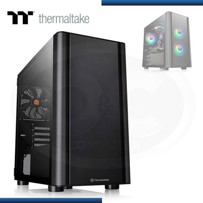 CASE THERMALTAKE VERSA V150 TG ARGB SIN FUENTE VIDRIO TEMPLADO BLACK USB 3.0/USB 2.0 (PN:CA-1R1-00S1WN-00)