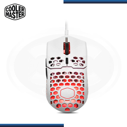 MOUSE COOLER MASTER MM711 RGB WHITE GLOSSY GAMING (PN:MM-711-WW0L2)