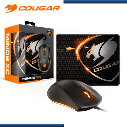KIT COUGAR MINOS XC MOUSE + MOUSE PAD SPEED XC (PN:CGR-MINOS XC)