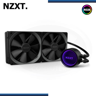 NZXT KRAKEN X63 RGB BLACK REFRIGERACION LIQUIDO AMD/INTEL (PN:RL-KRX63-01)