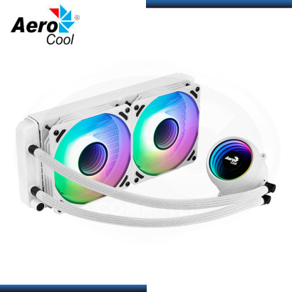 AEROCOOL MIRAGE L240 ARGB WHITE REFRIGERACION LIQUIDO AMD/INTEL (PN:4710562759150)