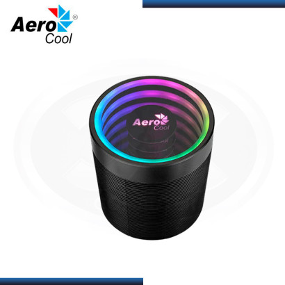AEROCOOL MIRAGE 5 ARGB BLACK REFRIGERACION AIRE AMD/INTEL (PN:4710562756036)