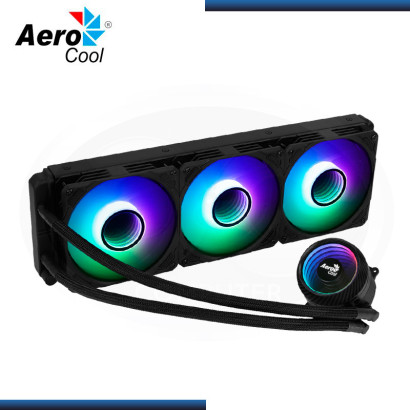 AEROCOOL MIRAGE L360 ARGB BLACK REFRIGERACION LIQUIDO AMD/INTEL (PN:4710562757958)