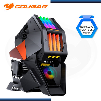 CASE COUGAR CONQUER 2 RGB SIN FUENTE USB 3.1/USB 3.0 (PN:109CM10001-02)