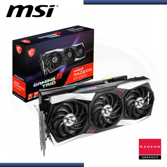 MSI Radeon RX 6800 GAMING X TRIO 16G グラフィックスボード VD7459