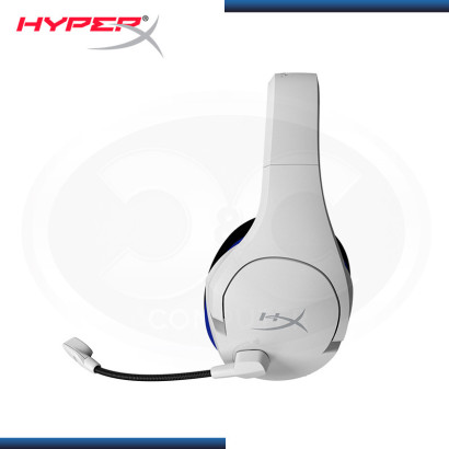 AUDIFONO HYPERX CLOUD STINGER CORE WHITE CON MICROFONO WIRELESS USB (PN:HHSS1C-KB-WT/G)