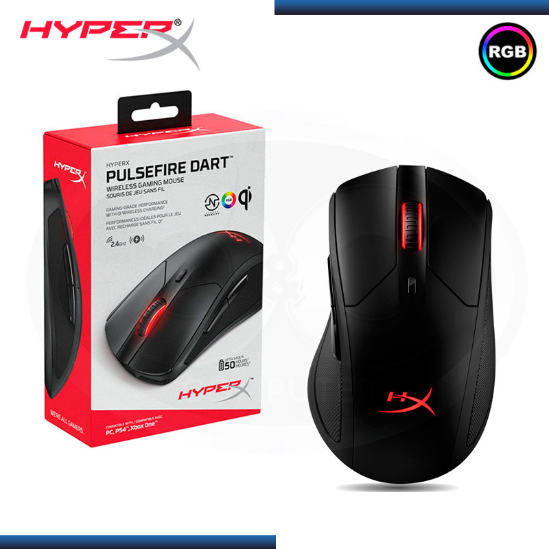 Mouse Hyperx Pulsefire Dart Rgb Wireless Pn Hx Mc006b