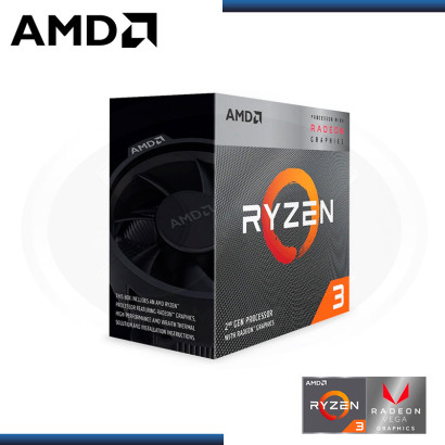 PROCESADOR AMD RYZEN 3 3200G 3.6GHZ 6MB 4CORE AM4 (PN:YD3200C5FHBOX)