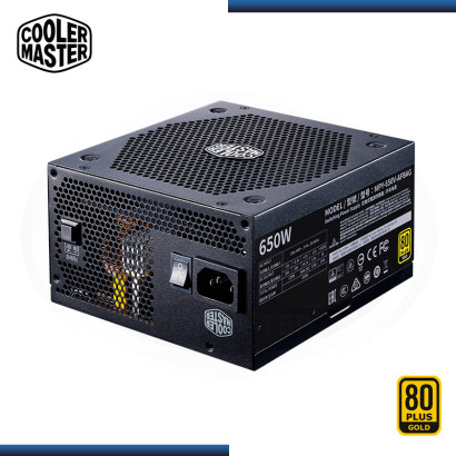 FUENTE COOLER MASTER V650 V2 650W 80 PLUS GOLD FULL MODULAR (PN:MPY-650V-AFBAG-US)
