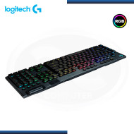 TECLADO LOGITECH G915 RGB LIGHTSPEED MECANICO INALÁMBRICO (PN:920-008902)