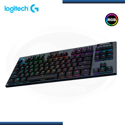 TECLADO LOGITECH G915 TKL LIGHTSPEED RGB LIGHTSYNC MECANICO BLACK  (PN:920-009495) 