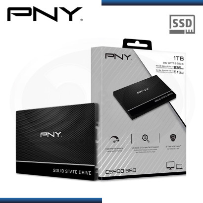 SSD 1TB PNY CS900 SATA3 2.5" (PN:SSD7SC900-1TB-RB)