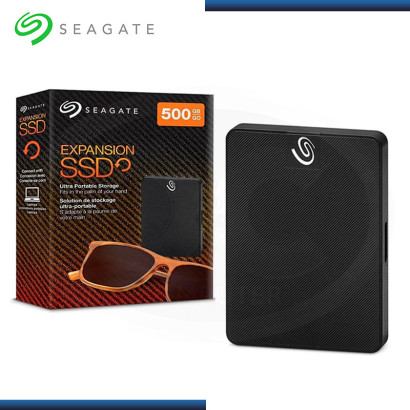 SSD 500GB EXTERNO SEAGATE EXPANSION PORTABLE BLACK USB 3.0 (PN:STJD500400)
